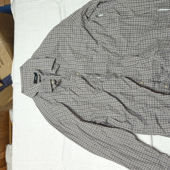 HUGO BOSS Men's Shirt Grey